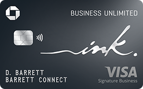Chase Ink Business Unlimited card